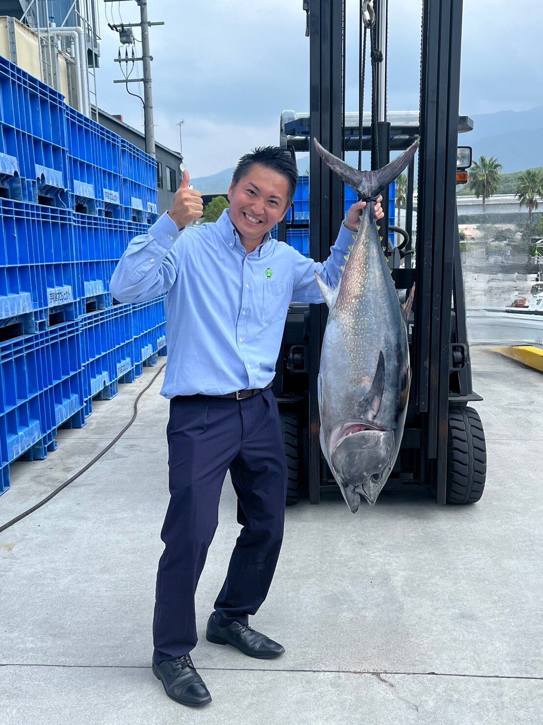 宇和島養殖マグロ一本釣り体験＋サバキ女子によるマグロ解体LIVE